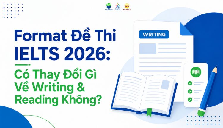 Format Đề Thi IELTS 2026 Có Thay Đổi Gì Về Writing & Reading Không